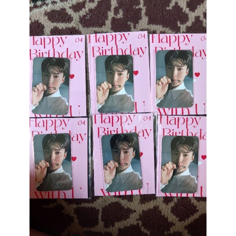 [Ready] MD Birthday Sehun EXO - Bday Card Sealed