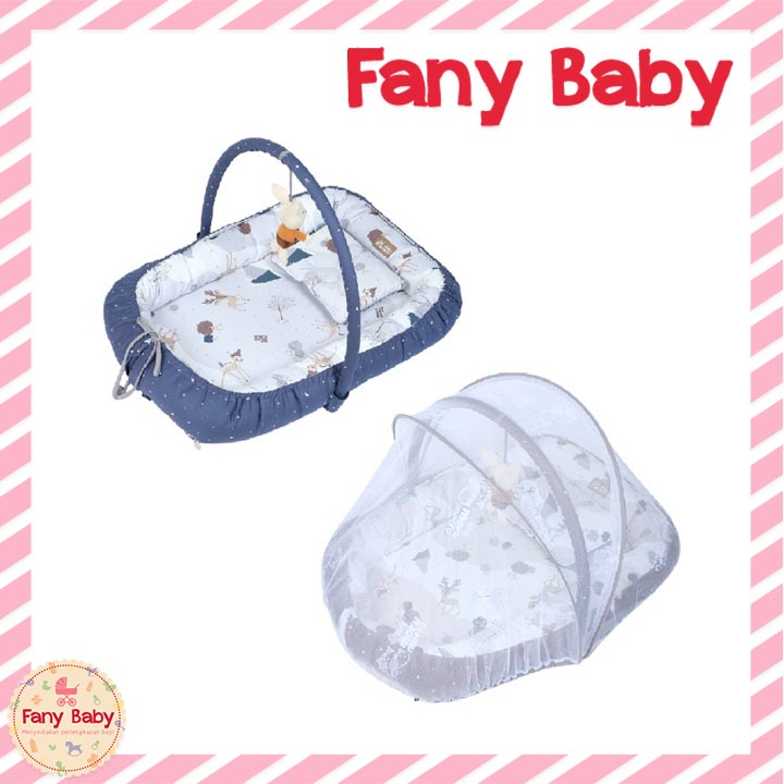 MORU MOTTO KASUR BABY 3 IN 1 PLAYMAT AND KELAMBU / MMK9007