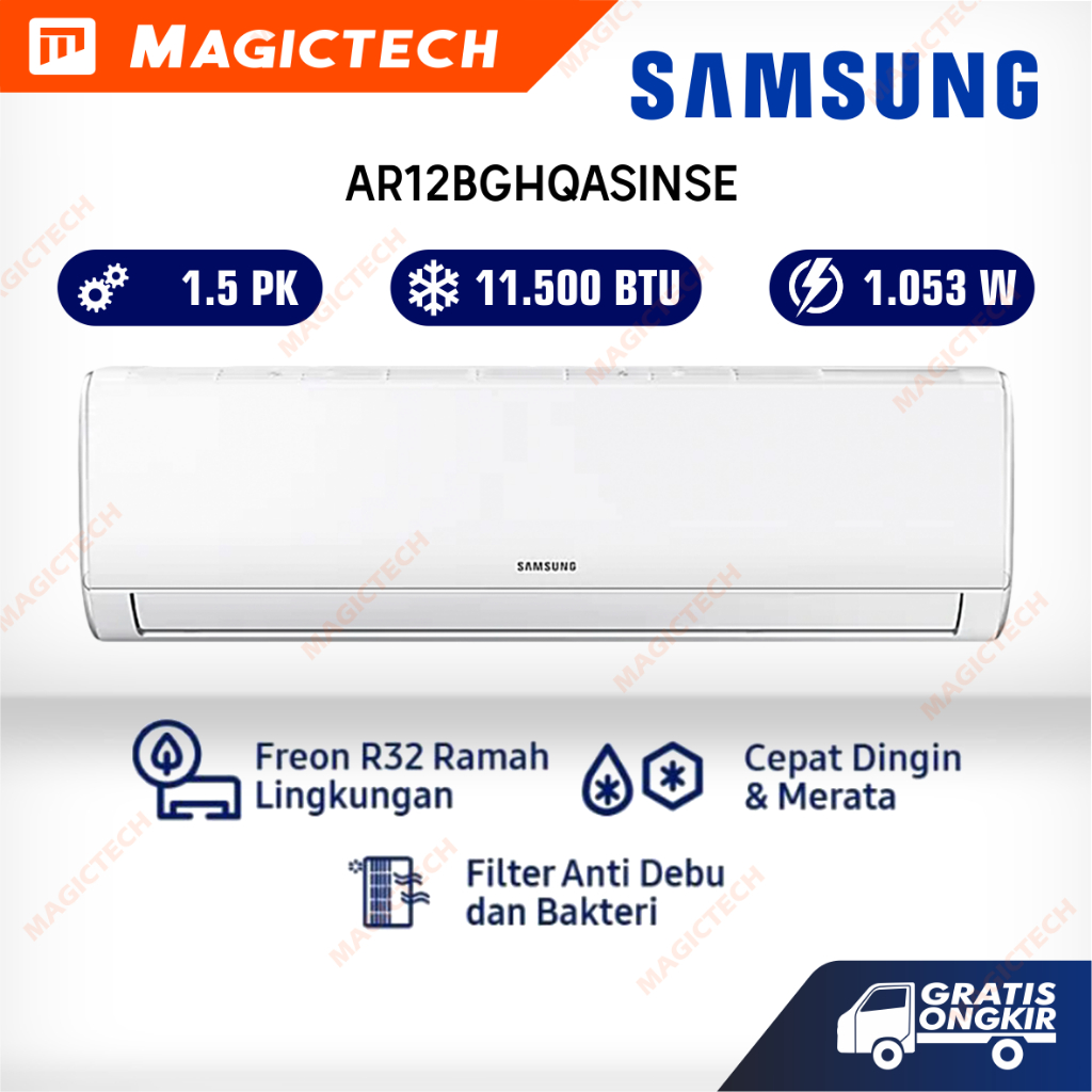 AC SAMSUNG 1,5 PK (1.5 PK) AR12BGHQASINSE / AR12BGH / AR12 - R32