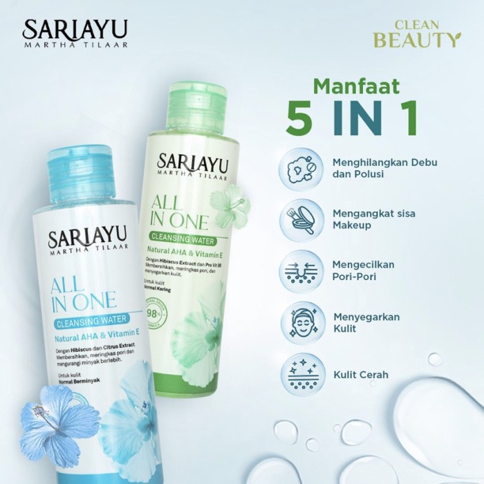 Sariayu White Aromatic Pembersih All In One kemasan baru