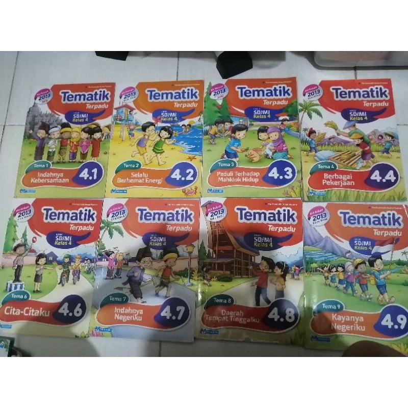 

buku Tematik kelas 4 SD