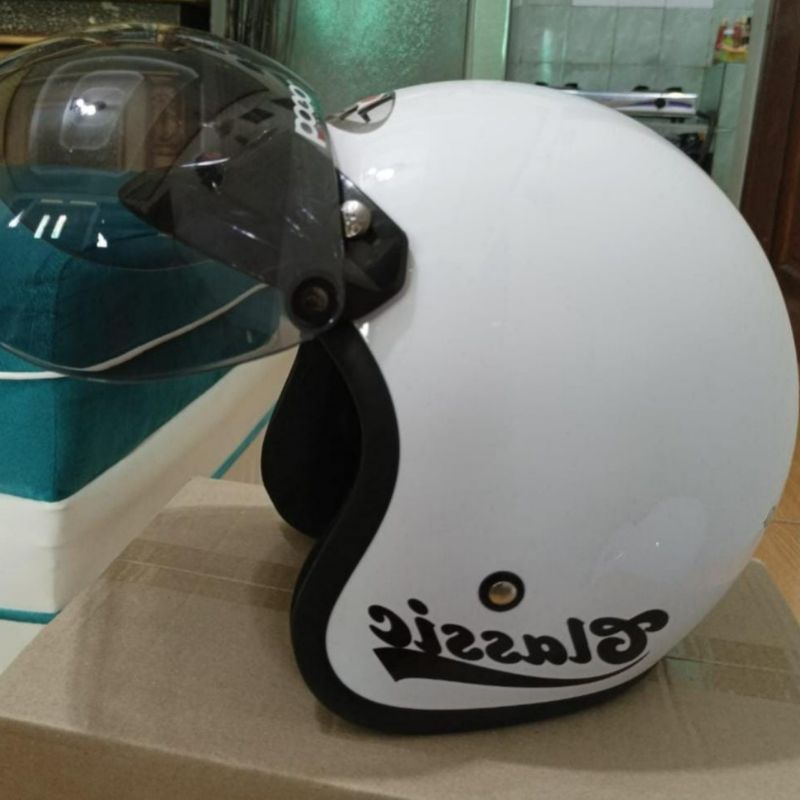 HELM VESPA ORIGINAL || Helm Bogo Produk Bawaan Vespa ASLI