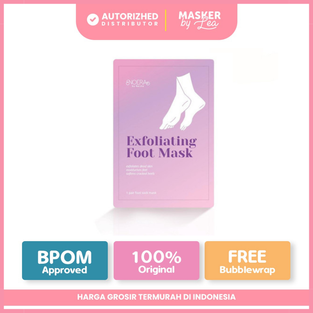 NOERA Exfoliating Foot Mask - Masker Kaki