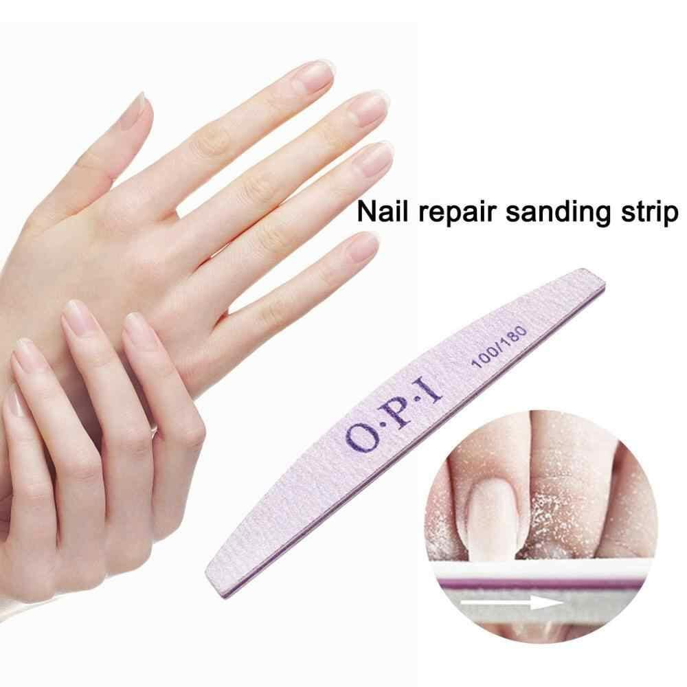 Kikir Kuku Nail File OPI 100/180 Nail File Amplas Kuku dua sisi pengkilat kuku penghalus kuku nail buffer nail art Bagus