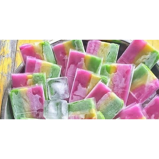 

es kue/es gabus/es pelangi jajanan jadul enak murah meriah