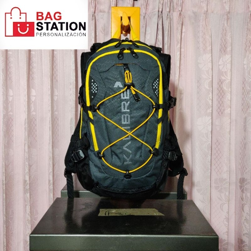 KALIBRE BACKPACK SPARKLES GREY YELLOW ORIGINAL TAS RANSEL KALIBRE SPARKLES ORIGINAL TAS SEPEDA TAS RIDING