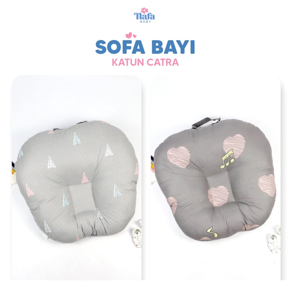 Sofa Baby Multifungsi Katun Catra By Nafa Baby