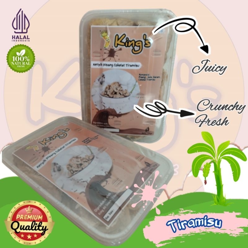 

Keripik Pisang Lumer Tiramisu / Banana Melted 175 gram