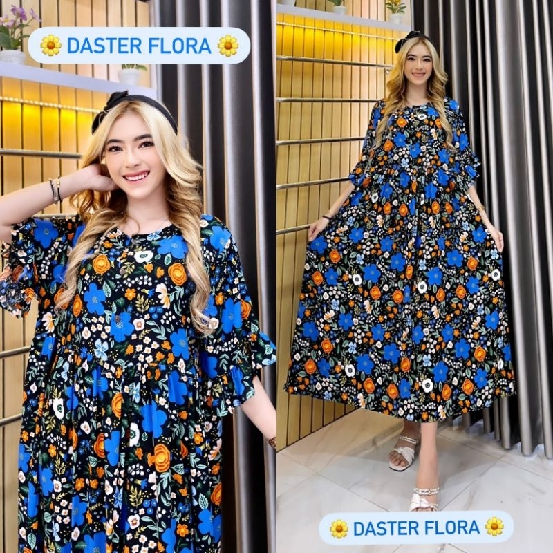 Daster Flora by Ratu/daster smk