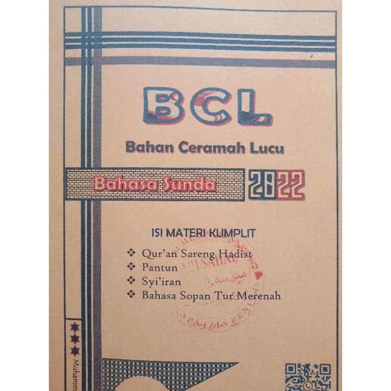 Bahan Ceramah Lucu BCL