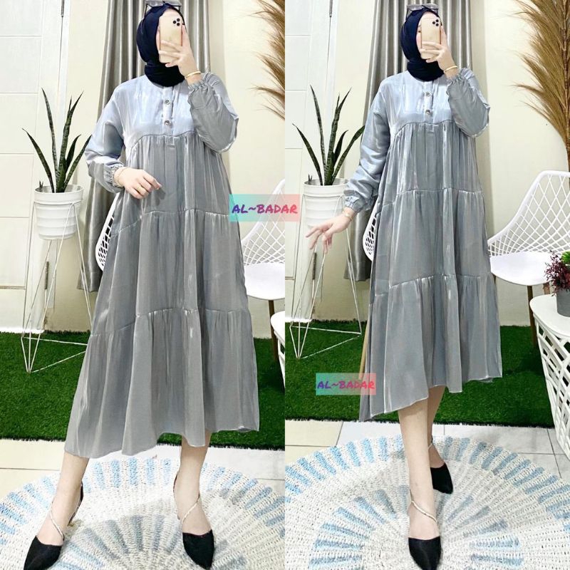 BISA [COD] MIDI SIMER TERBARU DAN KEKINIAN , MOTIF KANCING MUTIARA , MIDI KANCING DEPAN / BUSUI