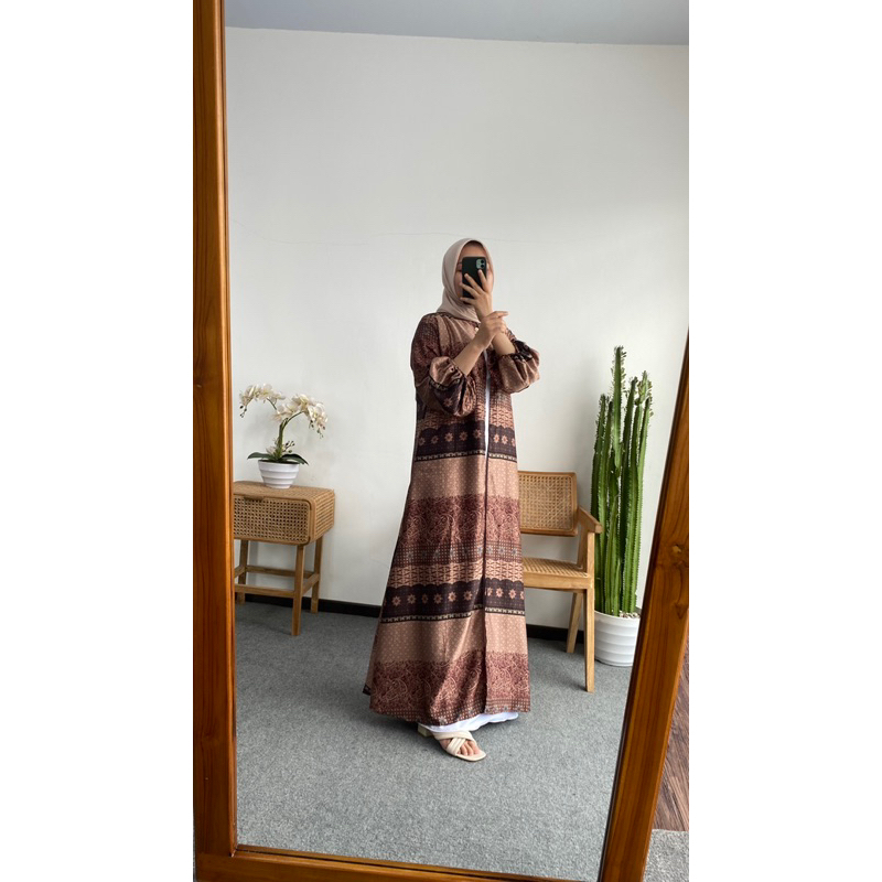 WILDERA PATTERN LONGDRESS