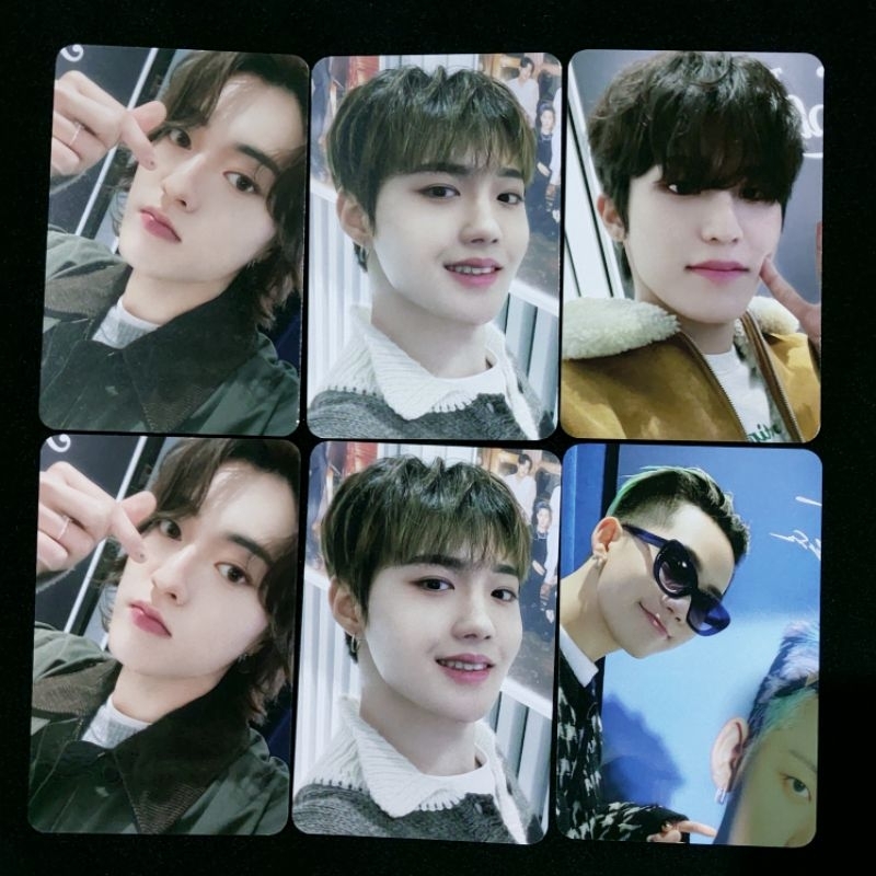 Treasure acrylic photocard holder Haruto, Doyoung Jeongwoo, Hyunsuk