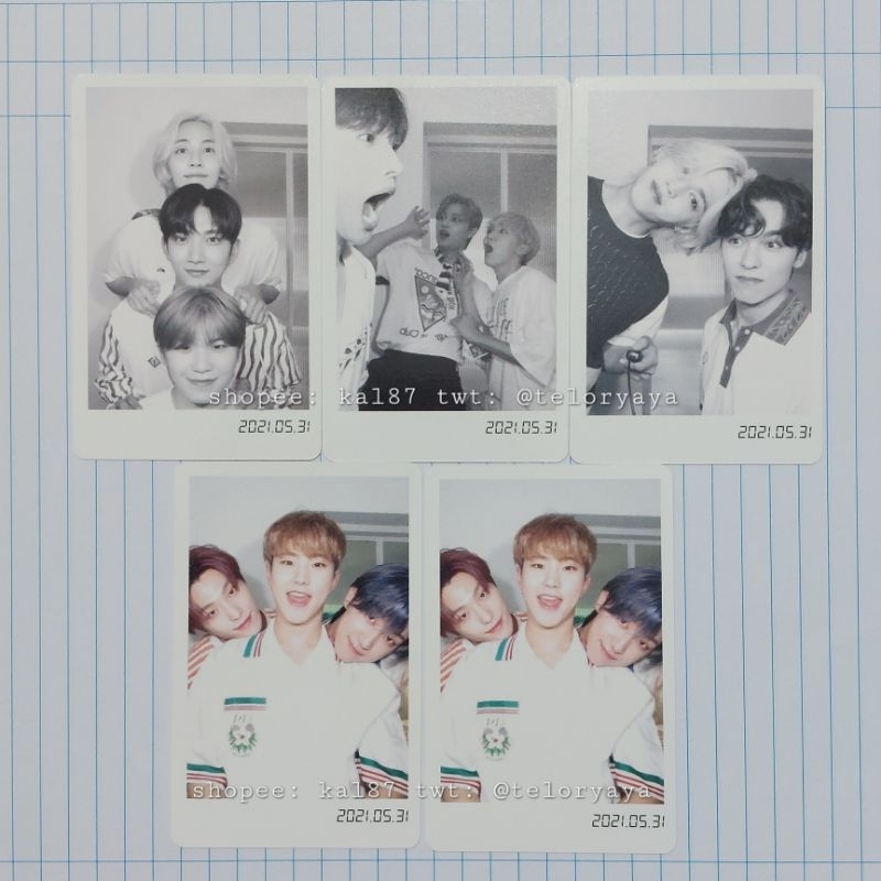 (REQ LIVE BOLEH) CLEARANCE SALE PC Photocard Seventeen SVT Official Dicon 101 Custom Book Unit Versi