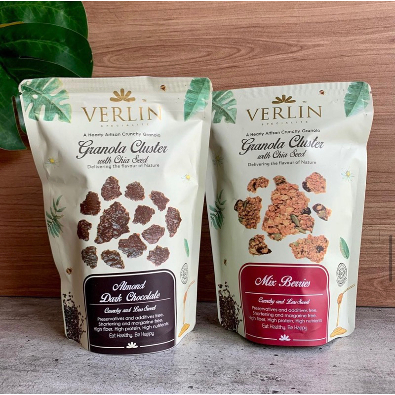 

Verlin Granola Cluster With Chia Seed 150gr