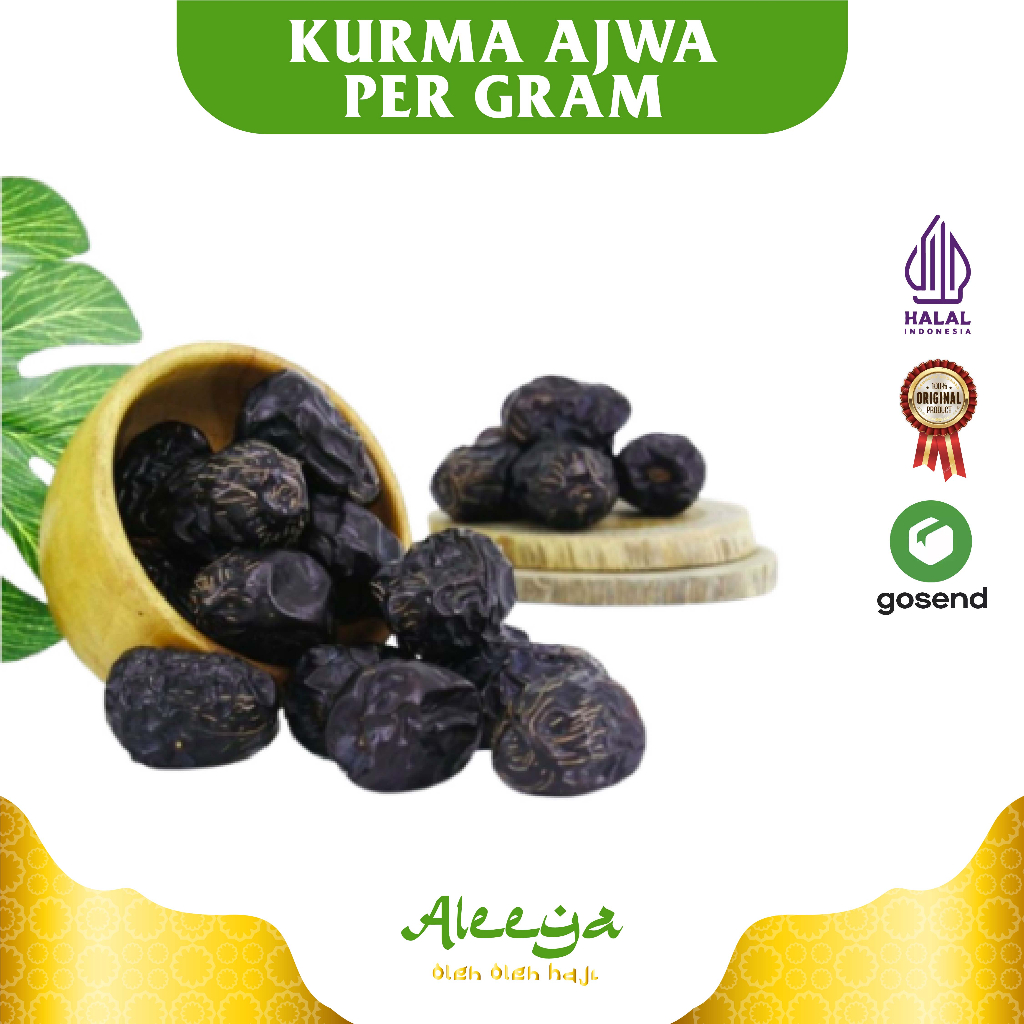 

Kurma Ajwa Premium Jumbo Original Kurma Nabi Ajwa dari Madinah untuk Oleh Oleh Haji dan Umroh