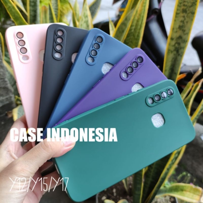 Soft Case Silikon Case Pro Lens Lensa Vivo Y12 Vivo Y15 Vivo Y17