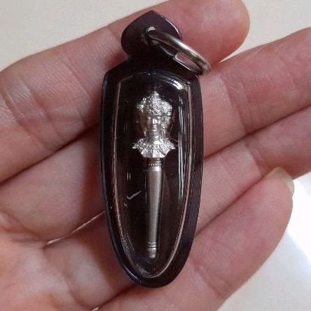 maikru mini phra phrom silver