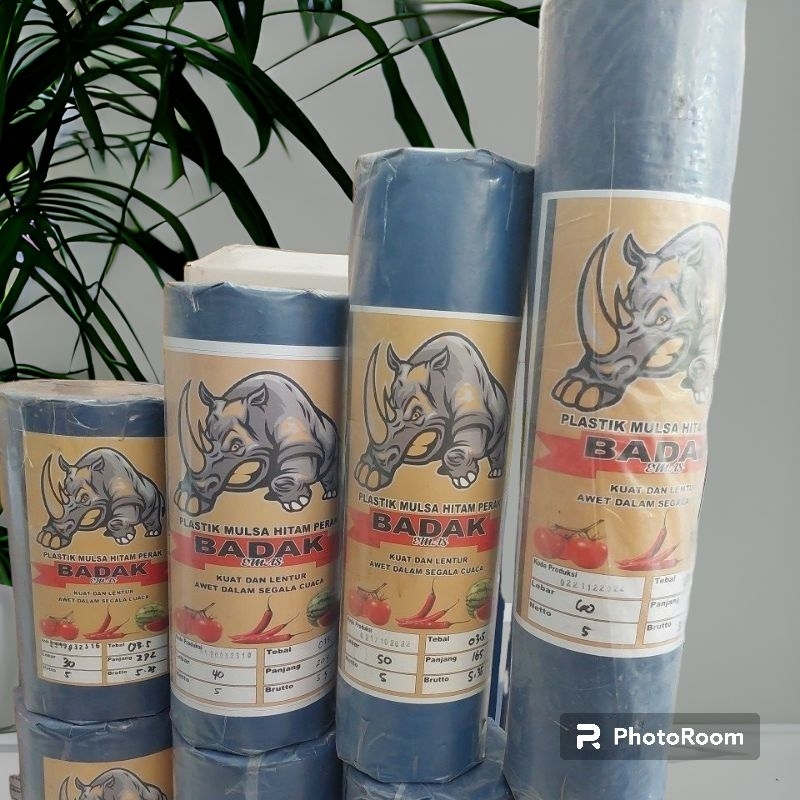 Mulsa hitam perak pertanian 1 roll 5kg