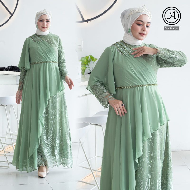 REALPICT//GAMIS TILLE FULL KOMBINASI BABYDOLL HIASAN FULL BORDIR PAYET//KEBAYA ORIGINAL//KEBAYA MODERN//GAMIS KAJOL//SERAGAMAN KELUARGA//BAJU PESTA LAMARAN//BAJU WISUDA//BAJU LEBARAN//BAJU KONDANGAN//BY ASSYIFA KEBAYA