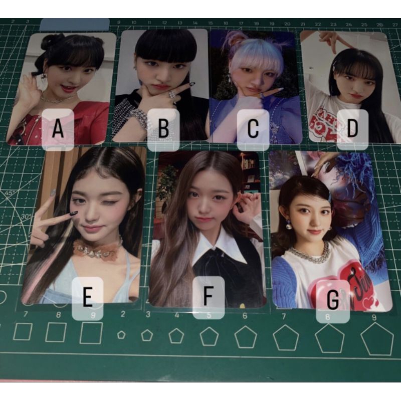 PC WONYOUNG LIZ GAEUL IVE AFTER LIKE STARRIVER ALBUM SG LOVE DIVE WITHMUU PVC PROM QUEEN