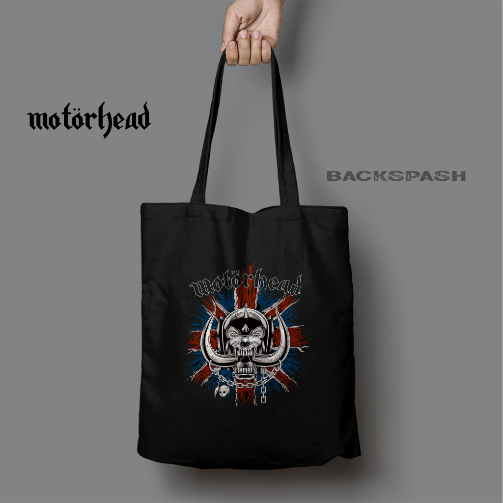 Totebag Tas Band Motorhead custom Pria Wanita - MOTORHEAD