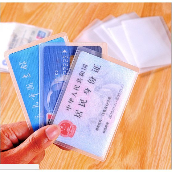PLASTIK PELINDUNG ATM / KARTU NAMA PELINDUNG COVER  / PLASTIK MIKA / TEMPAT KARTU PLASTIK