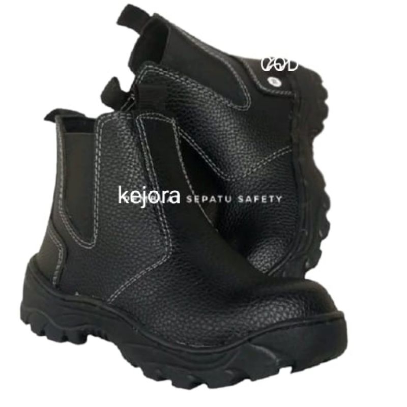 ! Sepatu safety pria s pria Sepatu Safety ujung Besi harga termurah