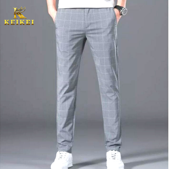 Celana Tartan Panjang Pria Slim Fit Original Celana Chino Panjang Pria Casual Motif Kotak Premium Terbaru