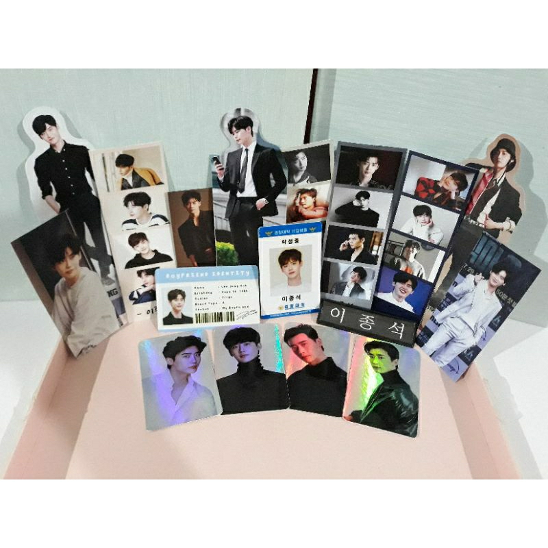 Paket Fankit Lee Jong Suk / Jong Suk PC / Jongsuk PC / Jong Suk Photocard / Jongsuk Photocard / Pake