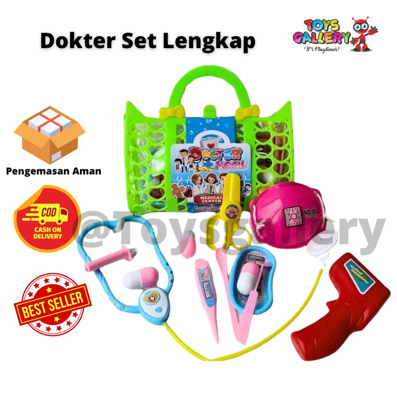 MAINAN EDUKSI DOKTER SET KERANJANG LENGKAP MS01