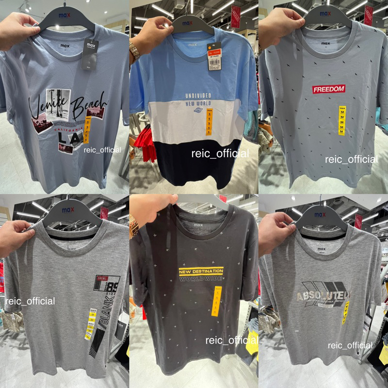 KAOS PRIA DEWASA MAX FASHION SALE STORE