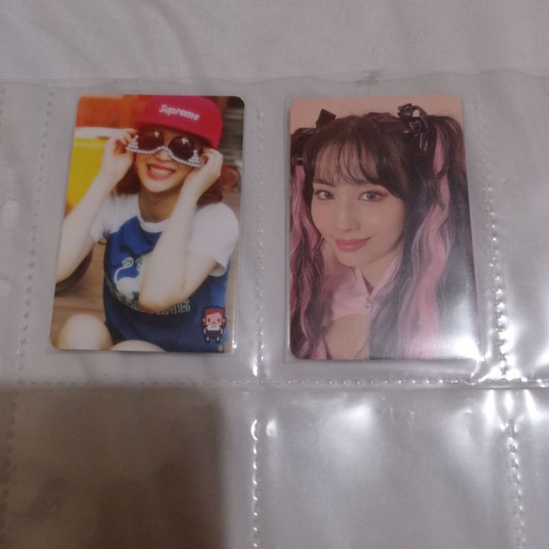 photocard momo twice dan sulli fx
