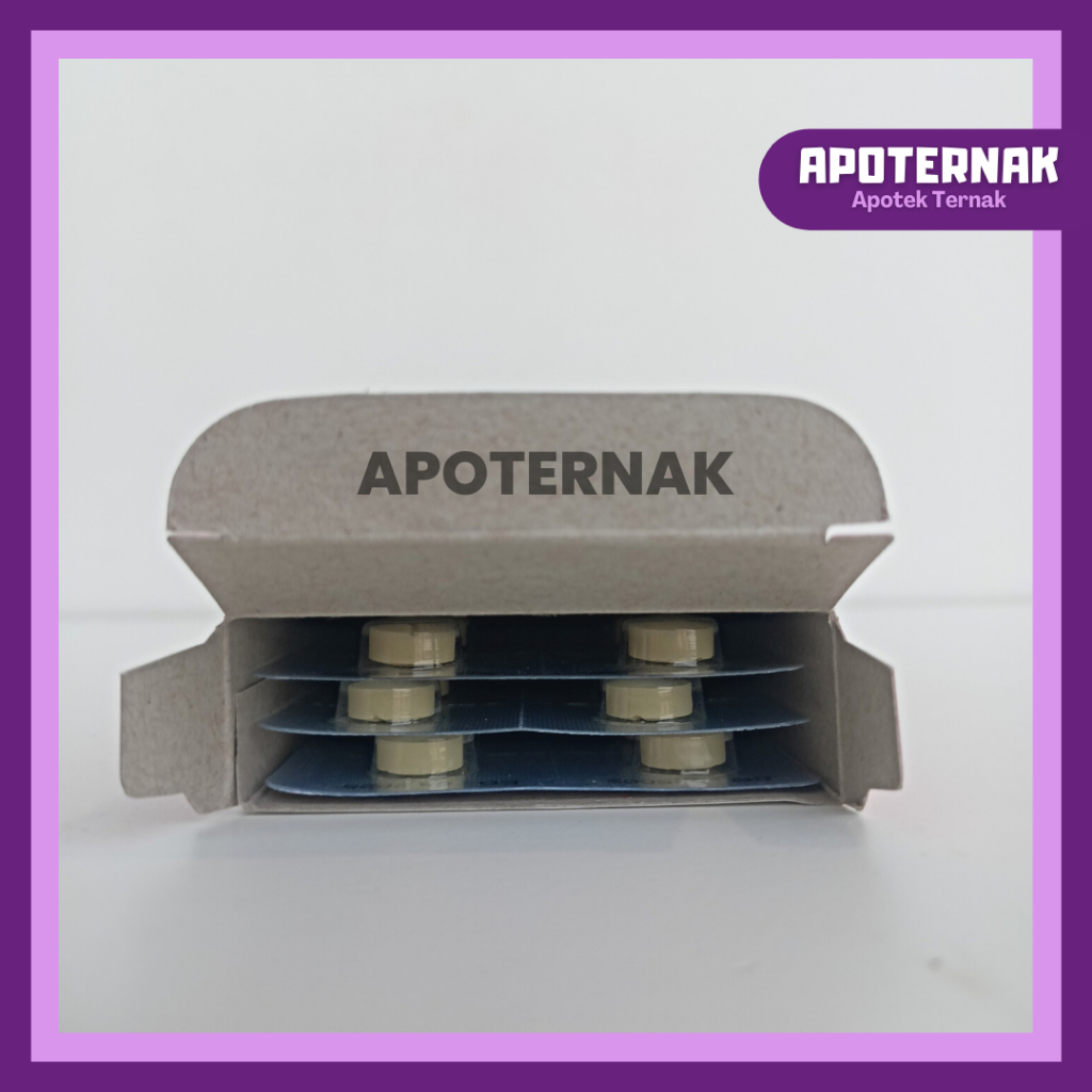 ANTHEL CAT 10 Tablet (1 Blister) Obat Cacing Spektrum Luas Untuk KUCING by Kalbe | Harga 10 Tablet Blister