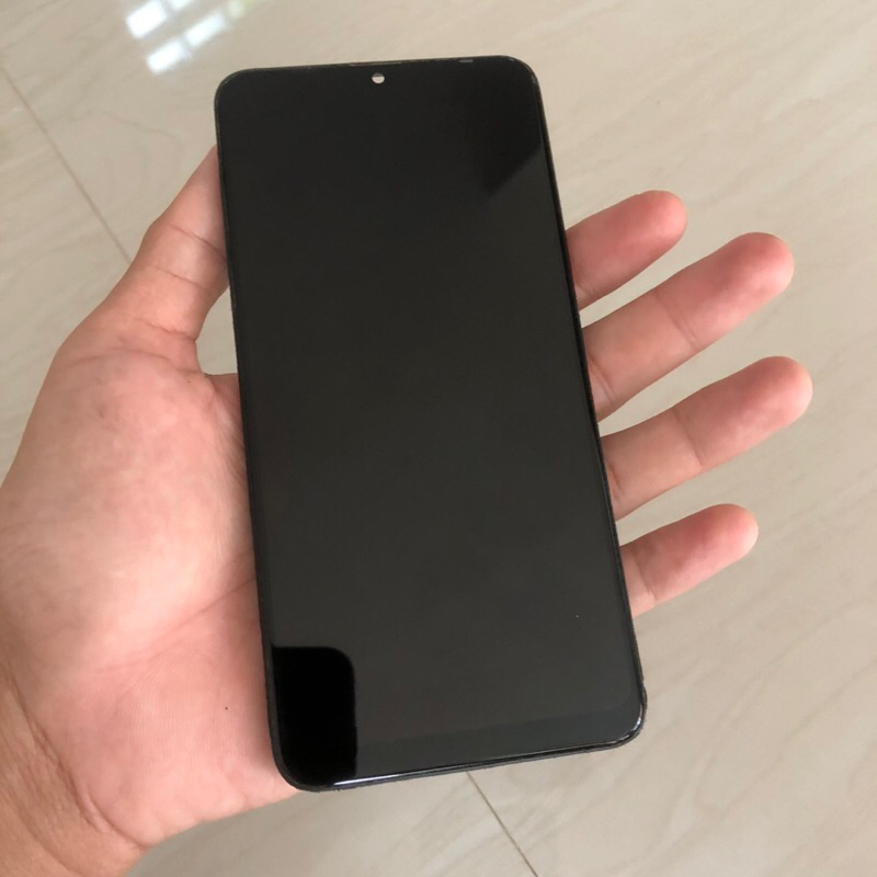 lcd touchscreen frame samsung galaxy a10 sm a105g ds original ori copotan