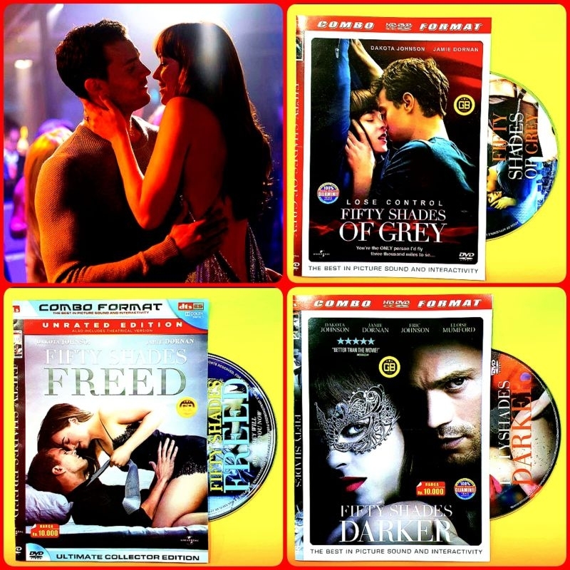 Trilogi FIFTY SHADES of Grey 2011 / Darker 2011 / Freed 2012