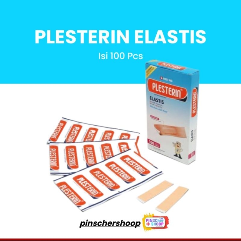 Plesterin Elastis Onemed Plester Luka Box 100 Pcs