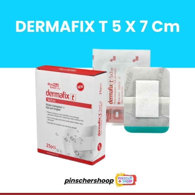DERMAFIX T PLESTER ANTI AIR 5 x 7 CM || BOX