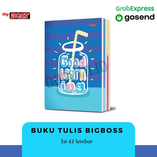 

Buku tulis bigboss isi 42 lembar per pack