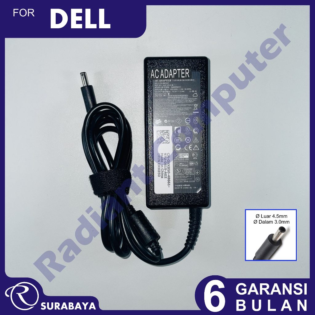 Adaptor Charger DELL XPS 12 13 13D L221X L321X L322X