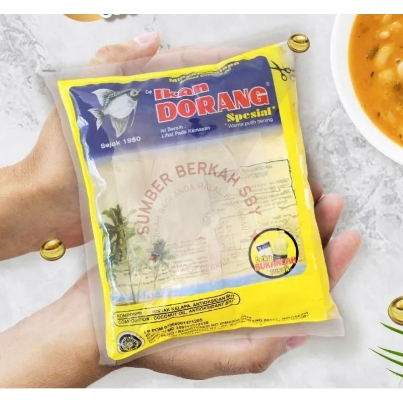 

Minyak Dorang Kelapa Special Kemasan 2x450ml : 900ml