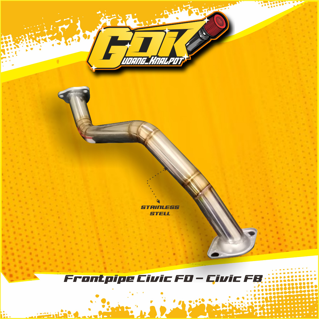 Frontpipe Civic FD - Civic FB - Gudang Knalpot