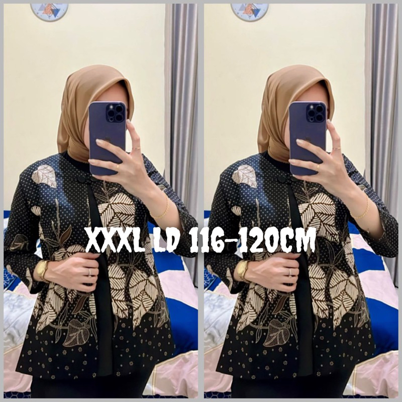 BAJU BATIK WANITA JUMBO MOTIF TERABARU