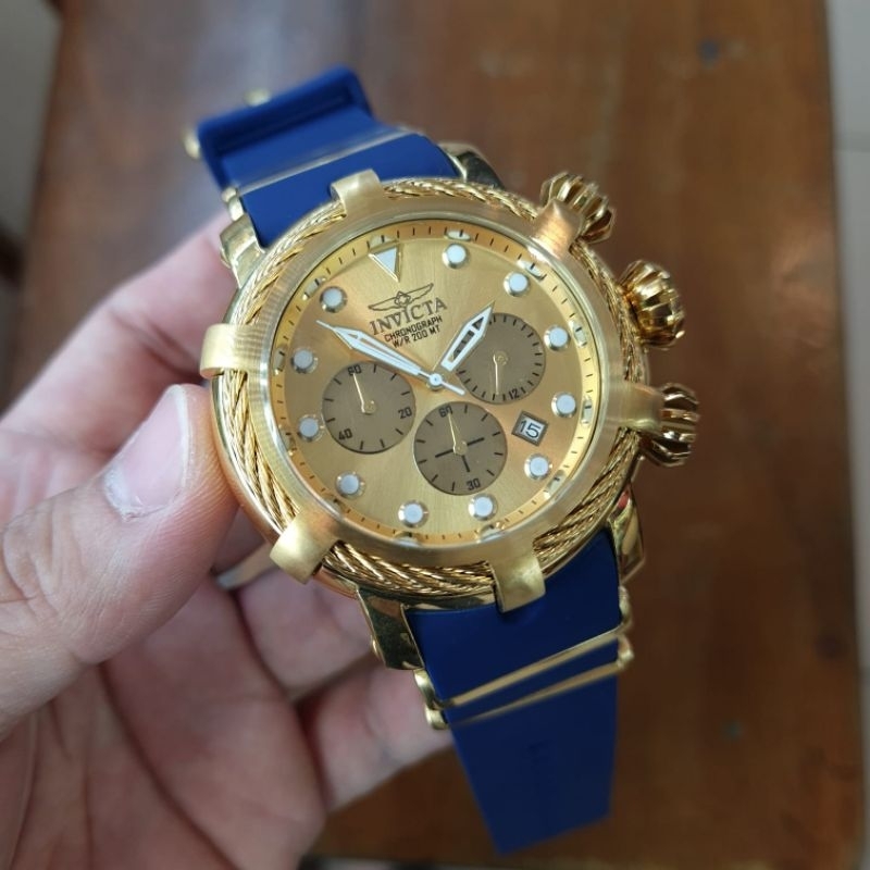 JAM TANGAN INVICTA BOLD PRIA / INVICTA RUBBER KARET