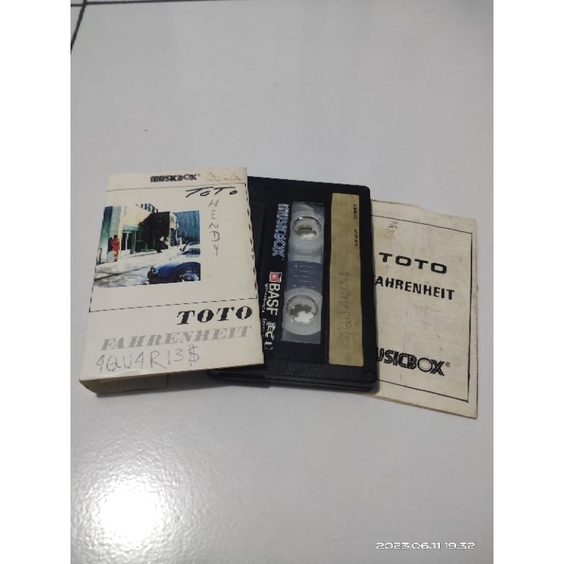 kaset pita toto / fahrenhait