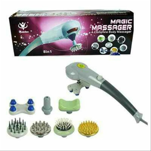 MAGIC MASSAGER 8 in 1 Blueidea BLD-111 ALAT PIJAT GETAR Murah