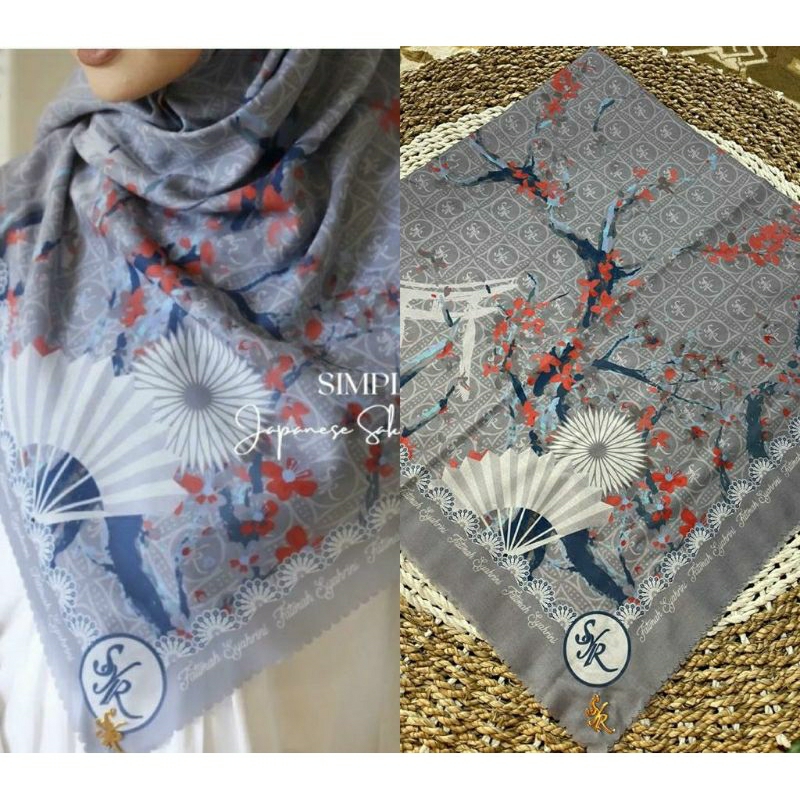 Scarf BY syahrini Japanes