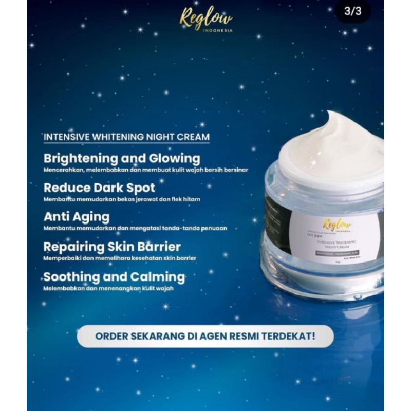 REGLOW cream malam