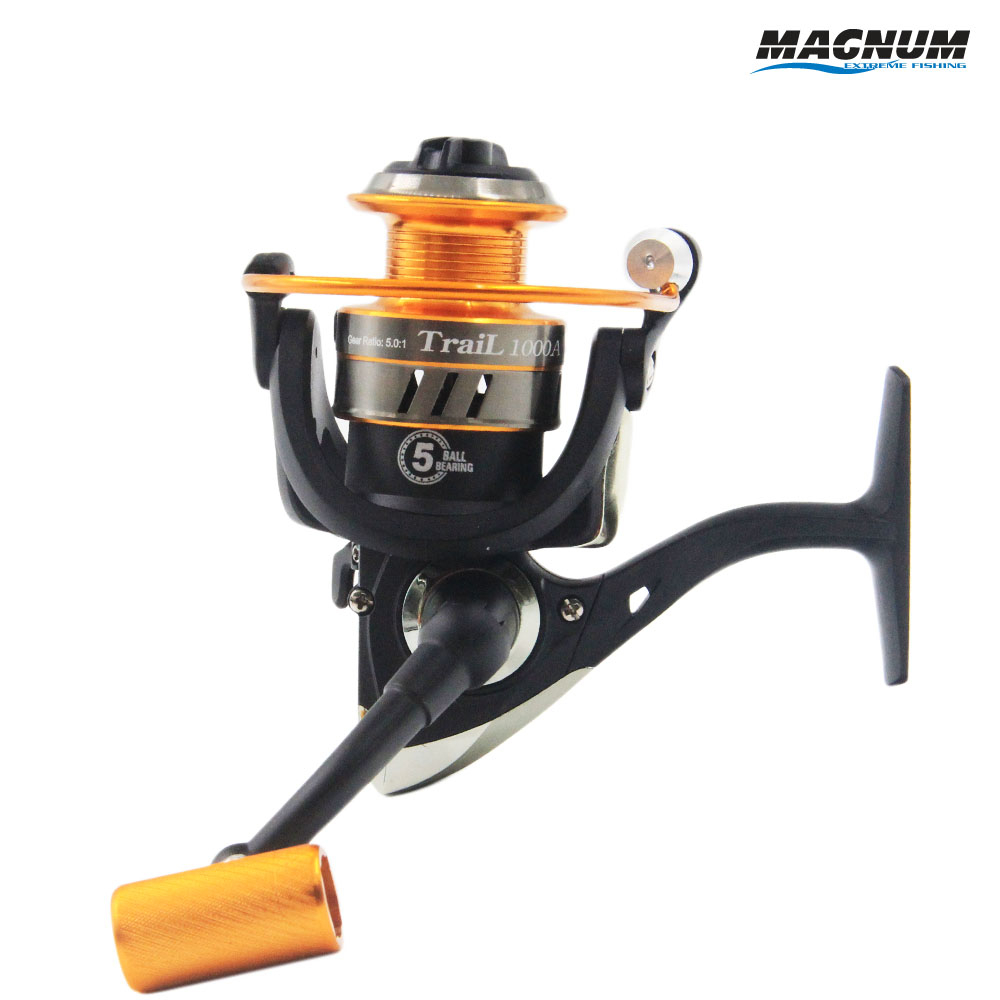 MAGNUM Trail T - Bar Handle Metal Spool Fishing Reel Pancingan Murah