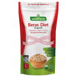 

Beras Diet Organik Rice Wellfarm 1Kg